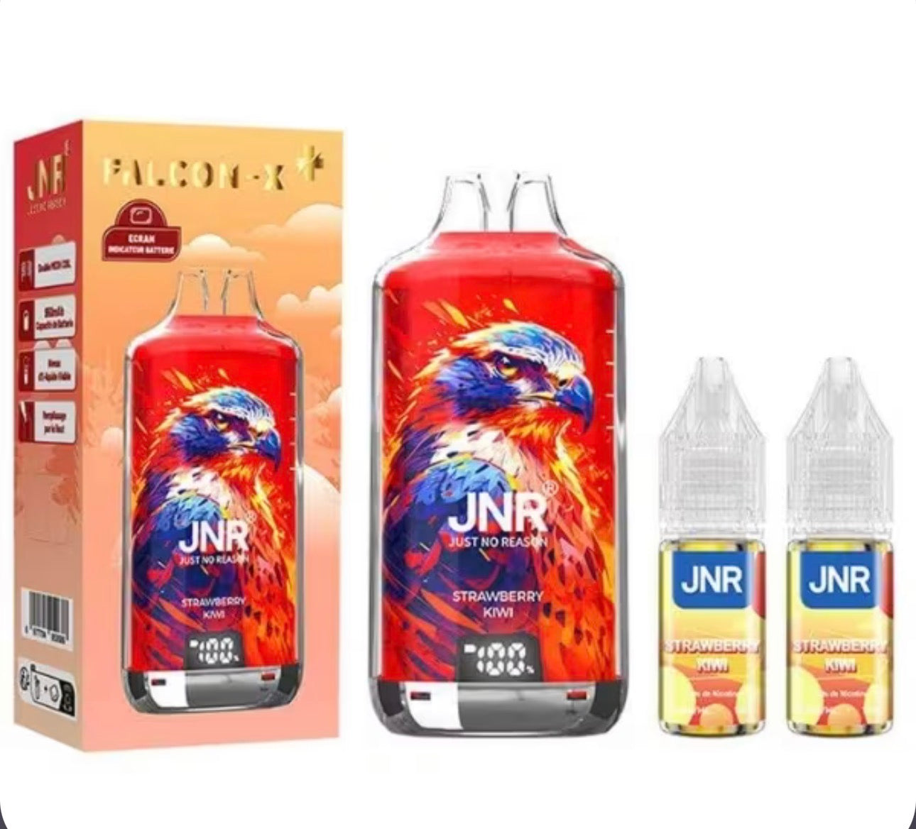 Puff Falcon X 28000 - Strawberry Kiwi - JNR